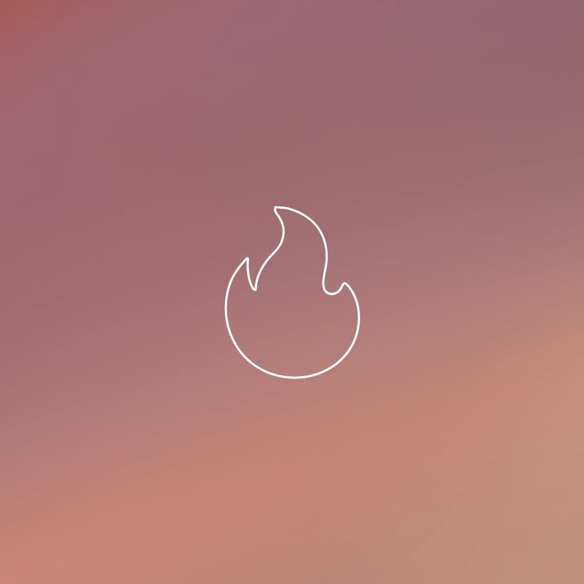 disaster recovery FG with central flame symbol